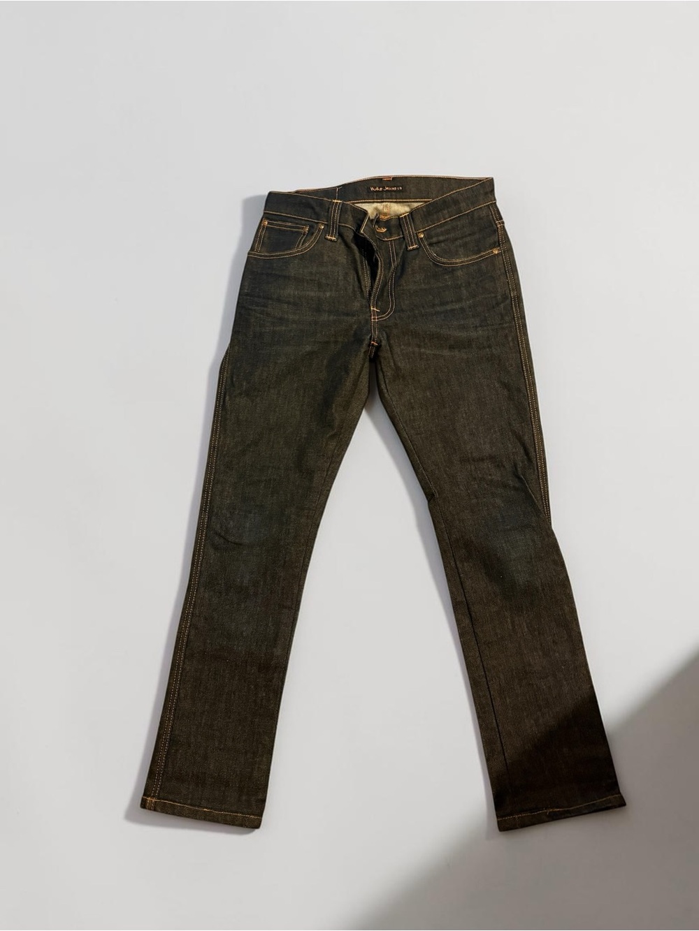 Nudie Jeans Dark Indigo Straight Leg Jeans